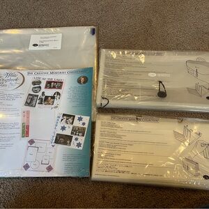 Creative Memories White Scrapbook Page Bags, white scrapbook pages, & organizers